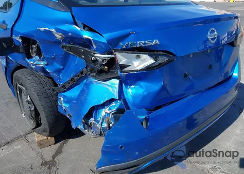 2020 Nissan Versa S Xtronic Cvt z USA, uszkodzony, nr VIN 3N1CN8DV8LL800168